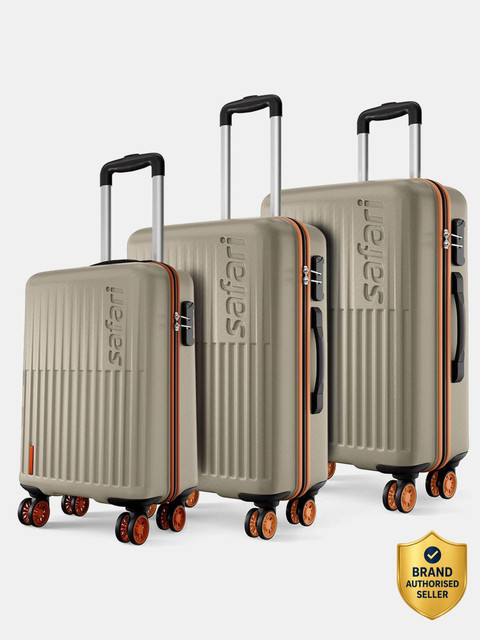 SAFARI ASTRA NEO Cabin & Check-in Set 8 Wheels - 30 inch Champagne