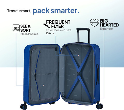 158 Cm Extra Large Suitcase Dimensions AMERICAN TOURISTER Novaeam