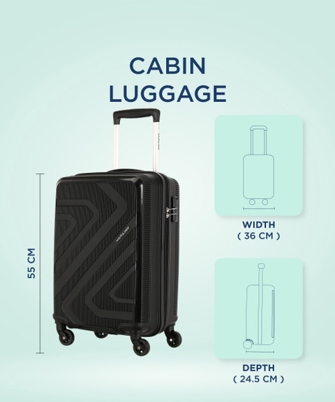 Kamiliant by American Tourister Combination Lock-Kiza Cabin