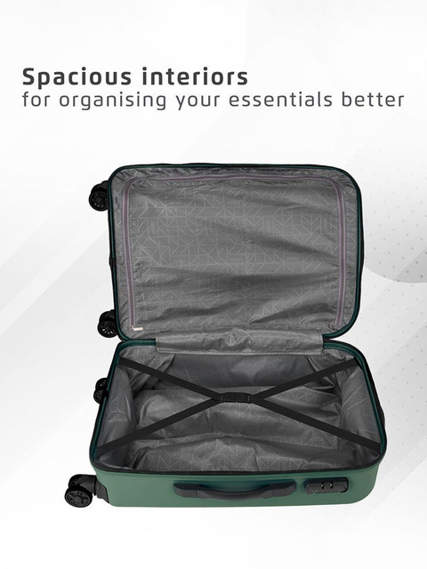 SAFARI ZODIAC 56 Cabin Suitcase 8 Wheels - 22 inch THYME GREEN