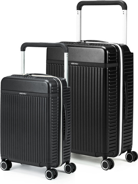 Assembly Wide Handle Cabin Trolley Bag (40L) and Large Check-in