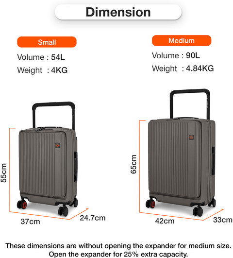 NASHER MILES Silicon Valley Expander Hard-Sided Polycarbonate