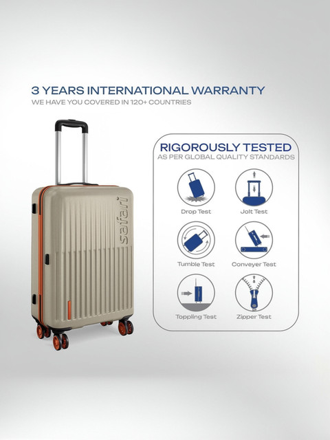 SAFARI ASTRA NEO Check-in Suitcase 8 Wheels - 26 inch Champagne