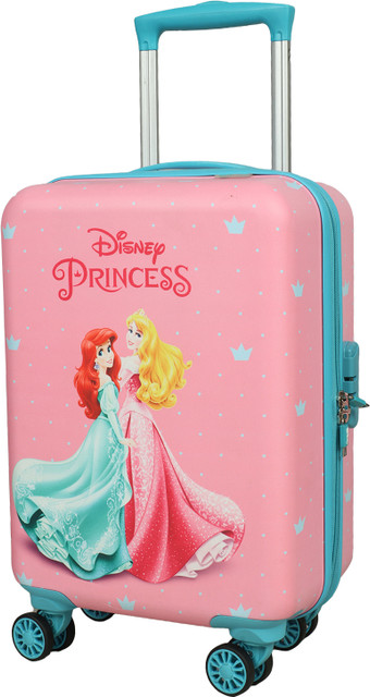 DISNEY 22 Inch Kids Princess Trolley Bag Kids Trolley Suitcase /Kids  Travel Bag Cabin Suitcase Wheels 22 inch