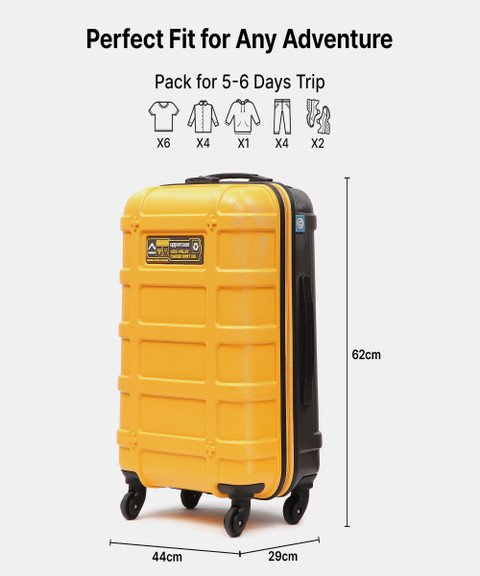 Uppercase Cargo Bag with Combination Lock Mesh Convi Pack for