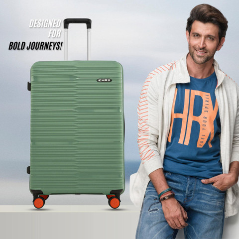 HRX by Hrithik Roshan Zanzibar Check-in Suitcase 8 Wheels - 30