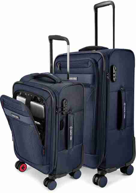 NASHER MILES Berlin Expander Soft-Sided Polyester 55 & 65 cm Small