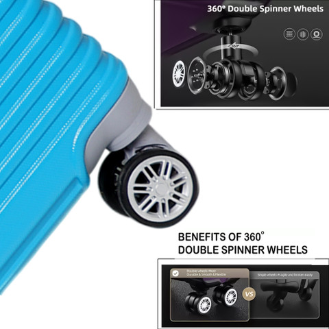 Kandel London Hard Sided ABS and PC Wheel Spinner, Unbreakable