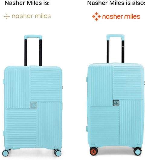 NASHER MILES Singapore Hard-Sided Polypropylene Check-in Luggage