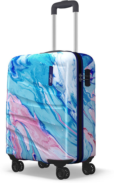 SAFARI Hue Weels Printed Trolley Bag Cabin Suitcase Wheels 22 inch