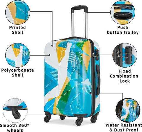 SAFARI Luma Cabin Check-in Set Wheels 28 inch Multicolor
