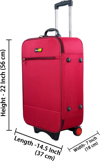SKYLINE Travel Suitcase/Trolley Bag 22-26 Inch Trolley Combo Bag With  Wheels Cabin Check-in Set Wheels 26 inch