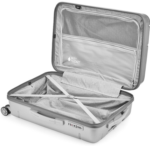VIP STROLLY 69 360° SMS Check-in Suitcase 8 Wheels - 27 inch