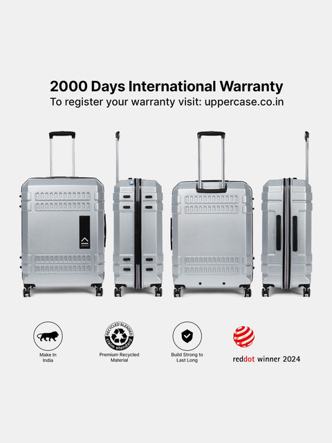 Uppercase Bullet Large Check-in 74cm Hardsided Trolley Bag, TSA