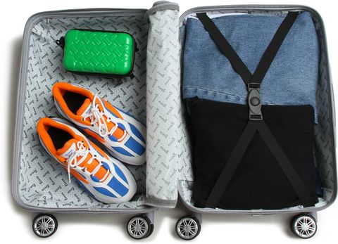 Kandel London Hard Sided ABS and PC 4 Wheel Spinner, Unbreakable