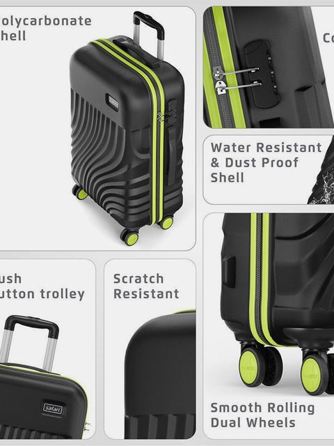 SAFARI KEPLAR 65 Medium Check-in Suitcase 65cm Black - Image 7
