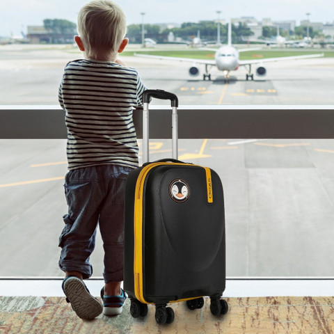 GENIUS by SAFARI ZOOLU PENGUIN 55 Cabin Suitcase Wheels 22