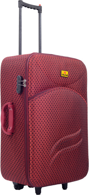 CITY BAG Travel Printed Trolly Bag Two Wheel and Number Lock_07 Expandable  Check-in Suitcase Wheels 20 Inch