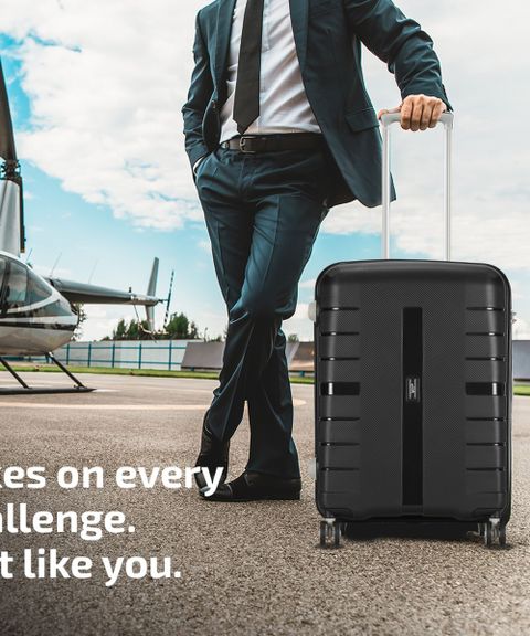 VIP Voyager 79 - Hardbody Trolley Bag Check-in Suitcase 8 Wheels