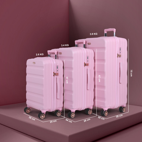 ROMEING Venice Polycarbonate Hard-sided Luggage Set of Trolley