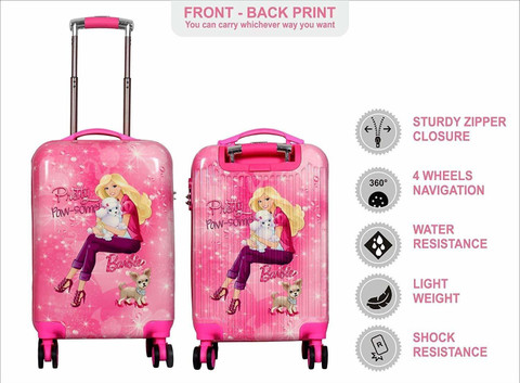 Amazon Children's Hand Luggage Bags Barbie Kids Luggage