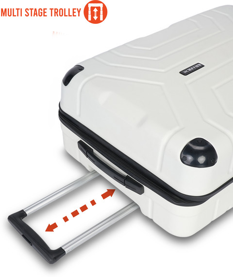 KILLER Spider Check-in Suitcase 8 Wheels - 30 inch Off white