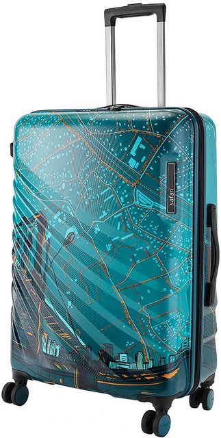 SAFARI Brooklyn Check-in Suitcase Wheels 30 inch Teal Price