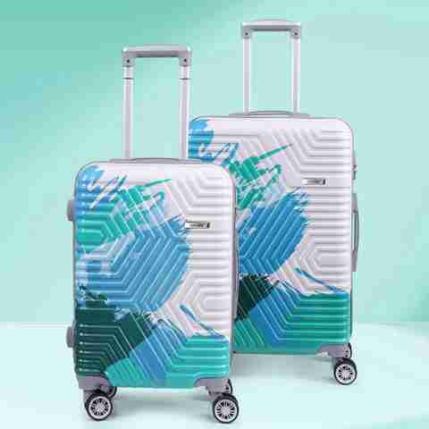 JACY LONDON Hard Sided PC Wheel Spinners, with Telescopic Steel