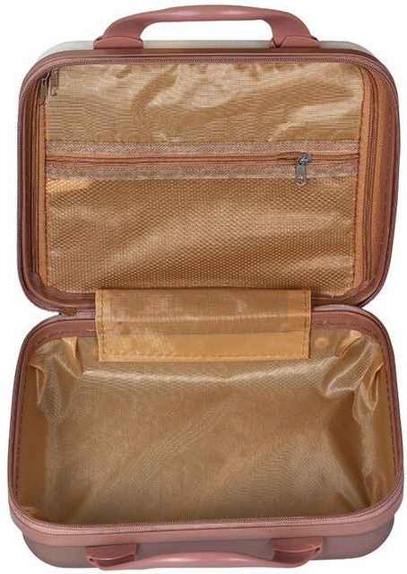 POLO CLASS Vanity case makeup box-White Expandable Cabin