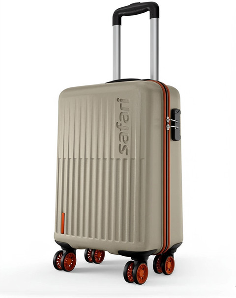 SAFARI ASTRA NEO Cabin Suitcase Wheels 22 inch Champagne