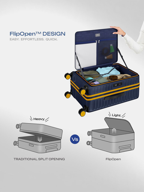 SAFARI Froniq 68 Expandable Check-in Suitcase 8 Wheels - 27 inch