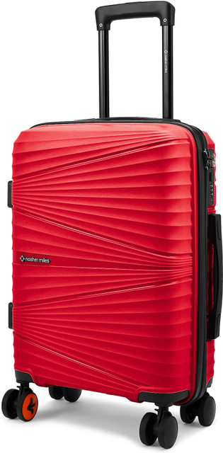 NASHER MILES Mumbai Hard-Sided Polypropylene Shell 20 inch Trolley Bag for  Travel Cabin Suitcase Wheels 20 inch