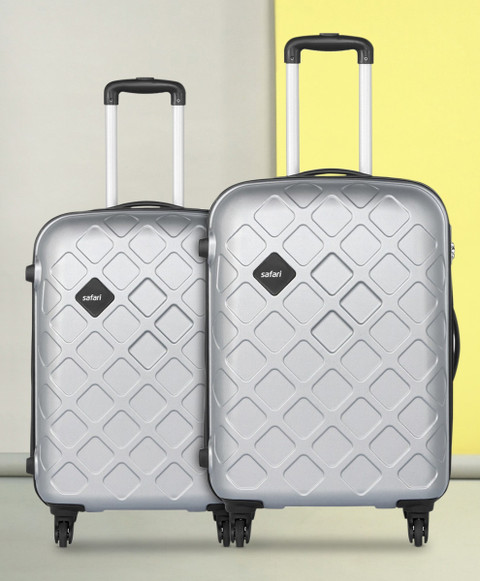 SAFARI MOSAIC Set of (Small 55cm Medium 66cm) 4W Cabin Check-in Set  Wheels 26 inch
