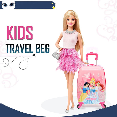Barbie Travel Doll Barbie Suitcase Amazon JUNIOR JOE Kids Luggage