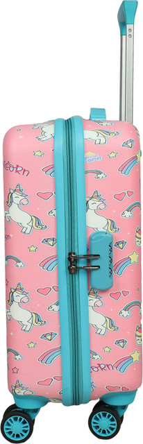 Pink Suitcase Hardside Luggage Target NOVEX Unicorn 22 Inch Kids