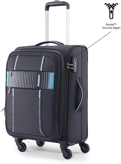 AMERICAN TOURISTER AMT CRUX JET BLACK 70CM MEDIUM Expandable Check
