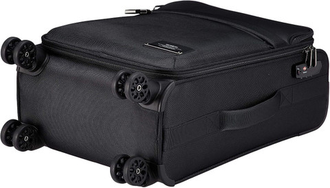 SAMSONITE SAM VESTOR MOB OFF SP55/20-BLK Cabin Suitcase 8 Wheels