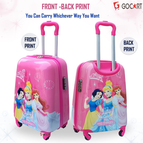 GOCART Square Shape BARBIE 18 Inch (45 cm Hard Side Water