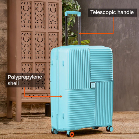 NASHER MILES Singapore Hard-Sided Polypropylene Check-in Luggage