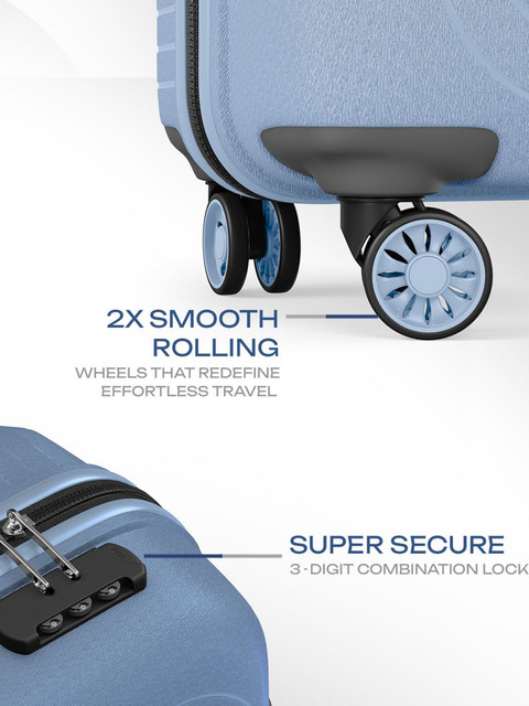 SAFARI Eclipse Neo 55 Cabin Suitcase 8 Wheels - 22 22 slate blue