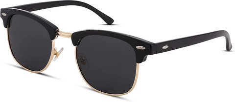 Buy Legend Eyewear Clubmaster, Spectacle Sunglasses Black For Men