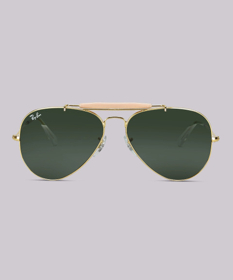 Buy Ray-Ban Round Sunglasses Green For Men Online Best Prices in