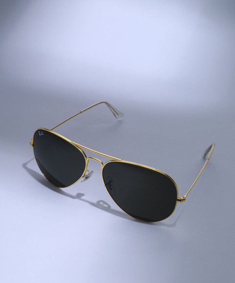 Buy Ray-Ban Aviator Sunglasses Green For Men Online Best Prices