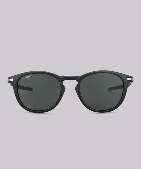 Buy OAKLEY PITCHMAN R Round Sunglass Grey For Men Women Online - Main Image