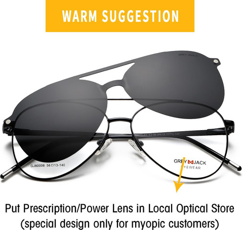 Buy Grey Jack Aviator Sunglasses Multicolor For Men Women Online