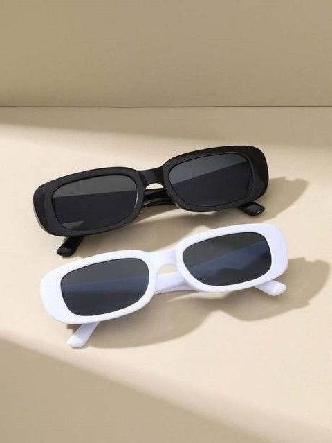 Ubuy Retro Sunglasses Online India Buy Eyesace Retro Square Black