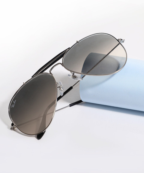 Buy Ray-Ban Aviator Sunglasses Green For Men & Women Online