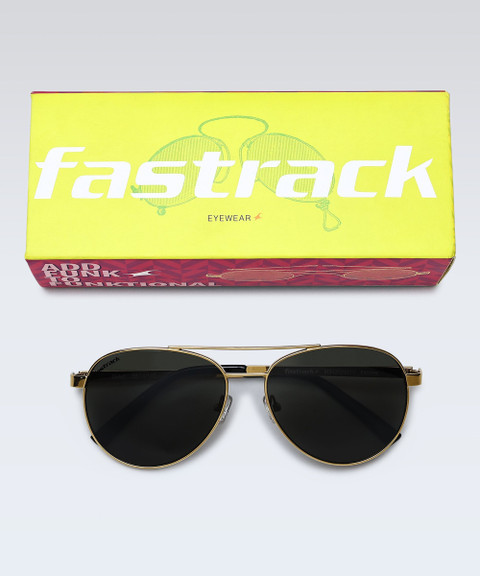 Buy Fastrack Aviator Sunglasses Green For Men Women Online