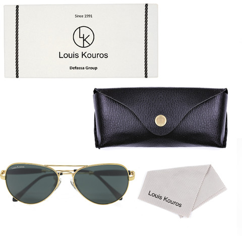 LOUIS KOUROS Aviator Sunglasses