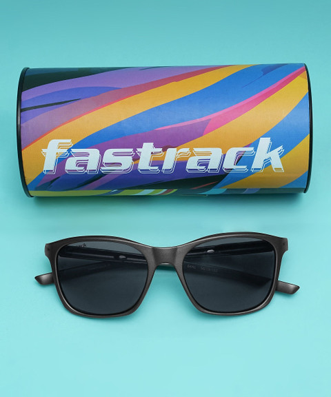 Buy Fastrack Rectangular Sunglasses Grey For Men Women Online